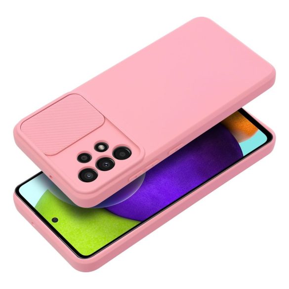 SLIDE Case Samsung A14 5G / A14 4G világos rózsaszín tok