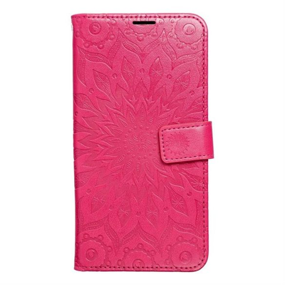 MEZZO Könyvtok SAMSUNG A14 4G / A14 5G mandala magenta