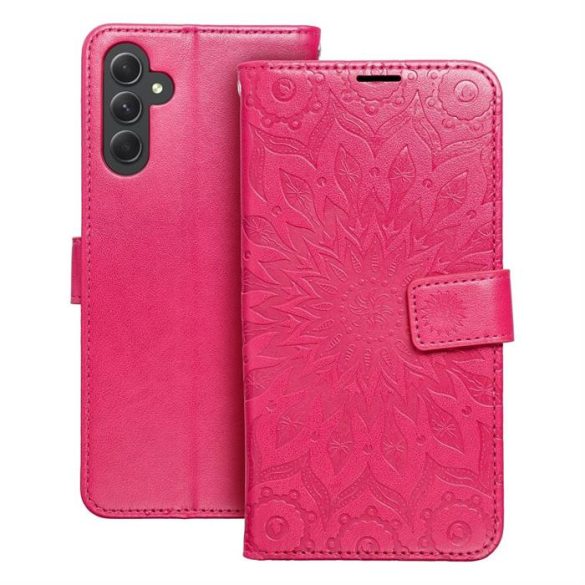 MEZZO Könyvtok SAMSUNG A34 5G mandala magenta