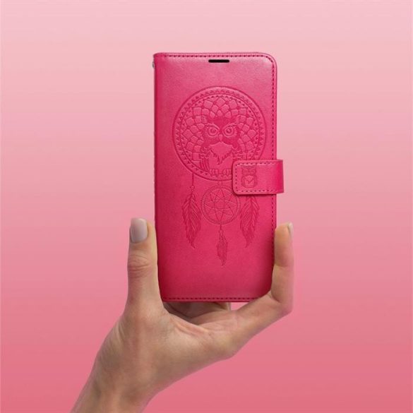 MEZZO Könyvtok XIAOMI Redmi 12C álomfogó magenta