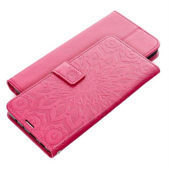 MEZZO Könyvtok XIAOMI Redmi NOTE 12 4G mandala magenta