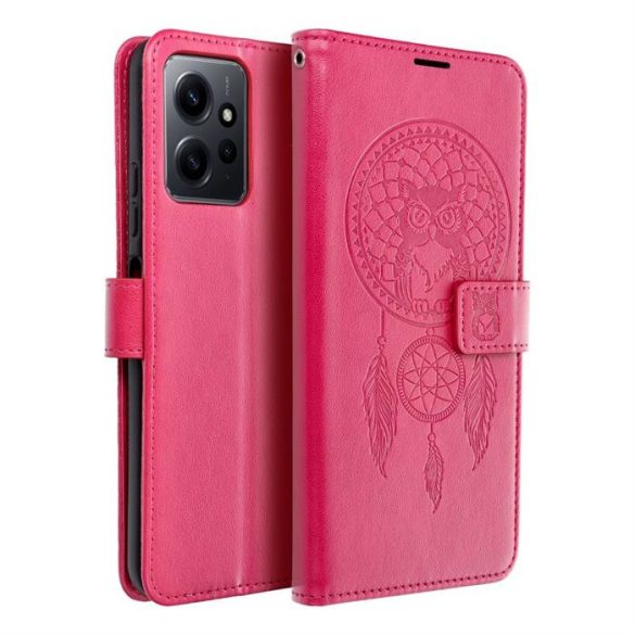 MEZZO Könyvtok XIAOMI Redmi NOTE 12 4G álomfogó magenta