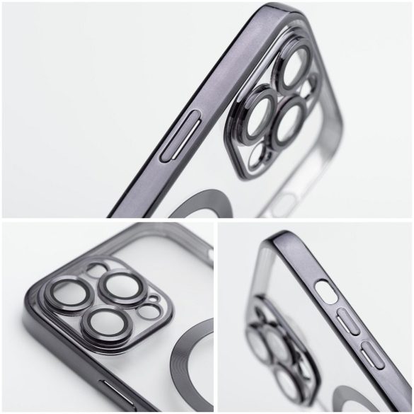 Electro Mag Cover Case IPHONE 11-hez fekete  tok