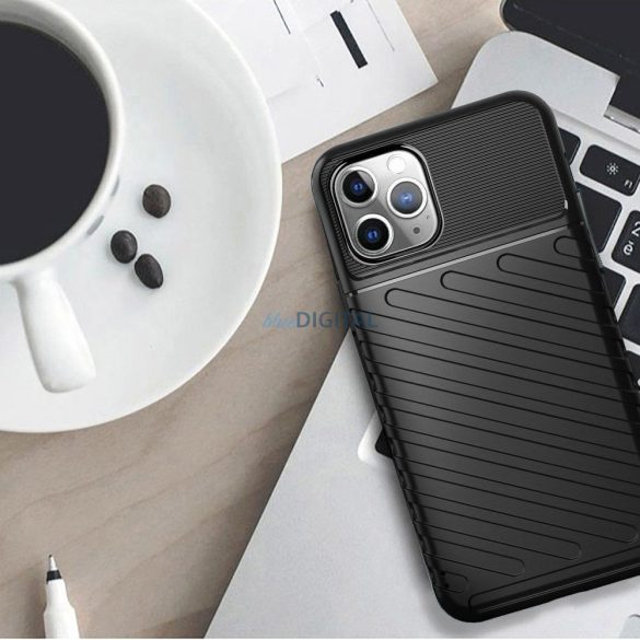 THUNDER Case XIAOMI Redmi 12CC fekete tok