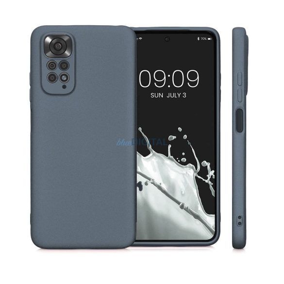 METALLIC Case XIAOMI Redmi NOTE 12 PRO+ 5G szürke tok