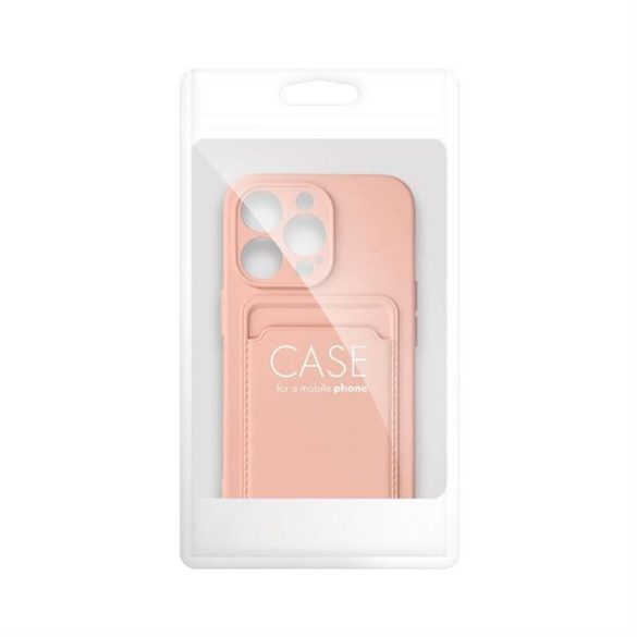 CARD Case IPHONE 15 PRO rózsaszín tok