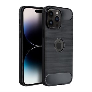 CARBON Case IPHONE 15-ös telefonhoz fekete tok