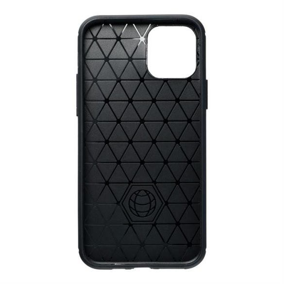 CARBON Case IPHONE 15-ös telefonhoz fekete tok