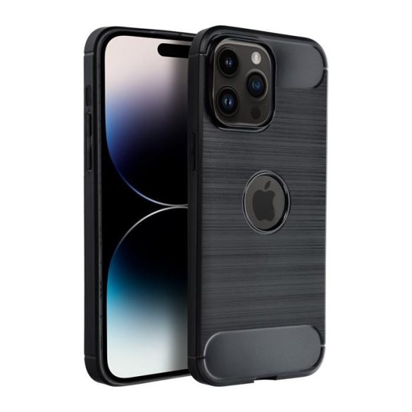 CARBON Case IPHONE 15 PRO MAX készülékhez fekete tok