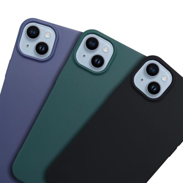 MATT Case IPHONE 15 Pro Max készülékhez sötétzöld tok