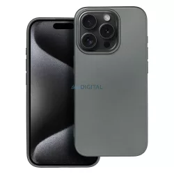 METALLIC Case IPHONE 15 PRO szürke tok