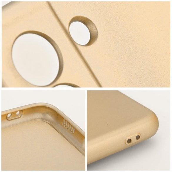 METALLIC tok az IPHONE 15 PLUS PLUS arany színű