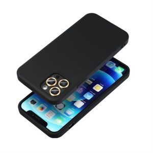 SILICONE Case IPHONE 15 fekete színhez tok