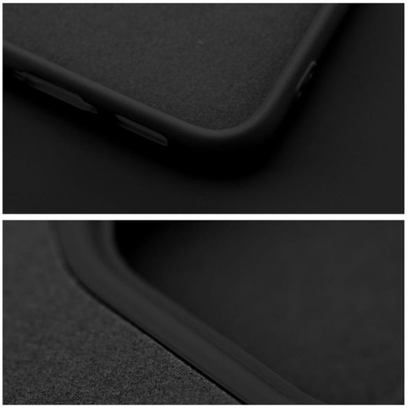 SILICONE Case IPHONE 15 PRO fekete tok