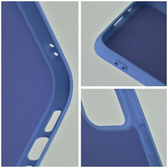 SILICONE tok IPHONE 15 PLUS kék színhez