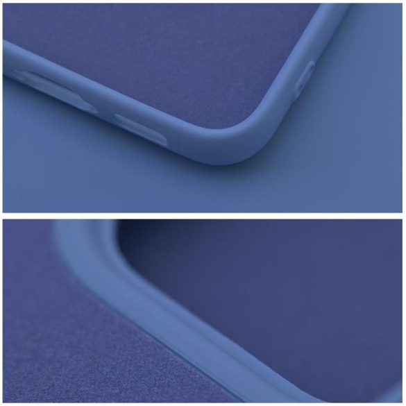 SILICONE tok IPHONE 15 PLUS kék színhez