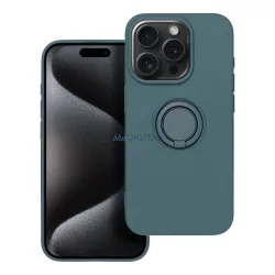 SILICONE RING Case IPHONE 15 PRO zöld tok