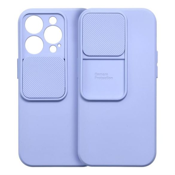 SLIDE Case IPHONE 15 levendula színű készülékhez tok