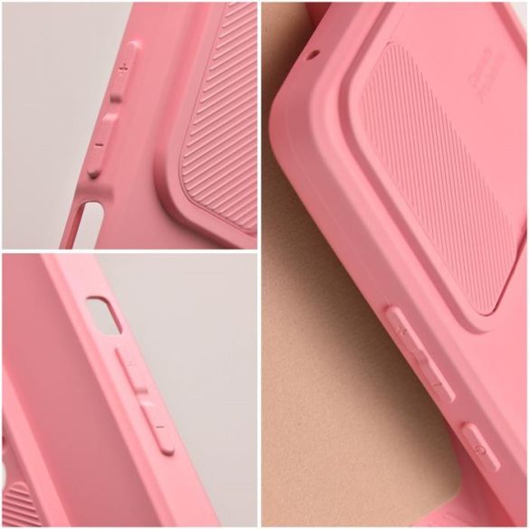 SLIDE Case IPHONE 15 Pro Max készülékhez világos rózsaszín tok