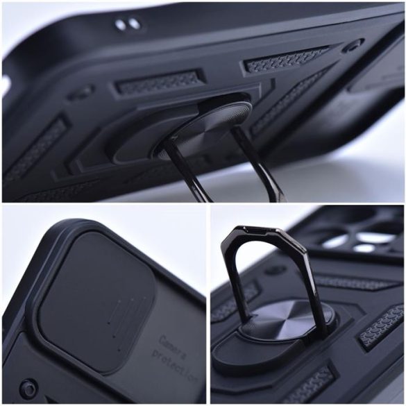 SLIDE ARMOR Case IPHONE 15-ös telefonhoz fekete tok