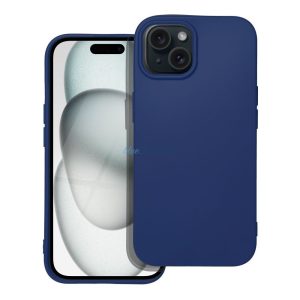 SOFT Case IPHONE 15 sötétkék tok