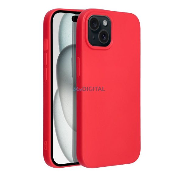 SOFT Case IPHONE 15 piros tok