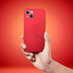 SOFT tok az IPHONE 15 PLUS piros színű telefonhoz