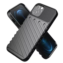 THUNDER Case IPHONE 15 PRO fekete tok