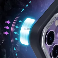   X-ONE Dropguard mágneses tok Air - Apple iPhone 15 Plus készülékhez fekete