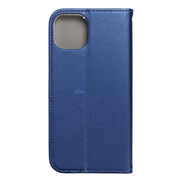 Smart Casekönyvtok IPHONE 15 PLUS Tengerészkék