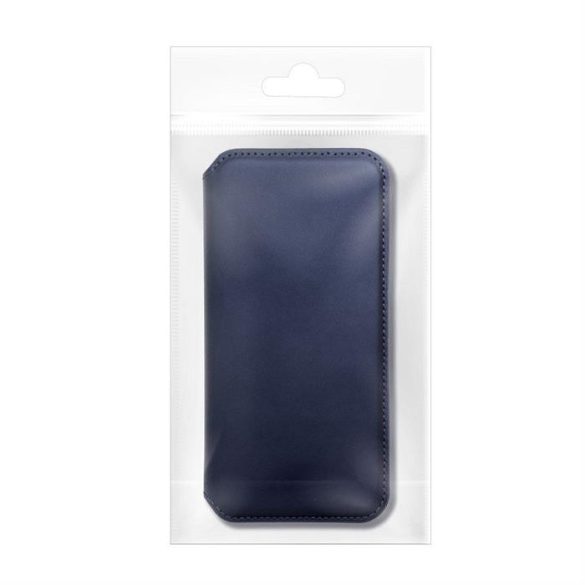 Dual Pocket Book case IPHONE 15 PLUS kék tok
