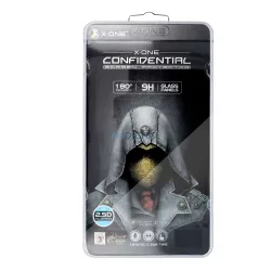   X-ONE Full Cover Extra Strong Privacy - iPhone 15 Pro Max (full glue) edzett üveg 9H fólia