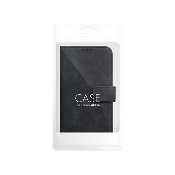 TENDER Book case IPHONE 15 Pro Max fekete tok