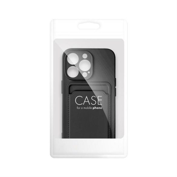 CARD Case IPHONE 15 fekete tok