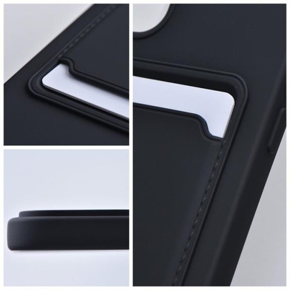 CARD Case IPHONE 15 PRO fekete tok