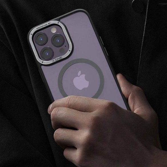 X-ONE Dropguard mágneses tok Air - az Apple iPhone 14 készülékhez fekete