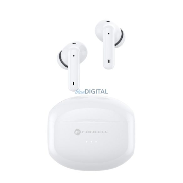 FORCELL F-AUDIO vezeték nélküli fülhallgató TWS Clear Sound fehér