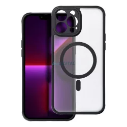   Full Matte Mag Cover tok Magsafe kompatibilis iPhone 13 PRO MAX fekete