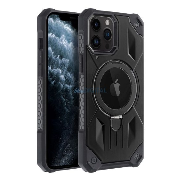 Armor Mag Cover tok MagSafe kompatibilis iPhone 11 PRO MAX fekete