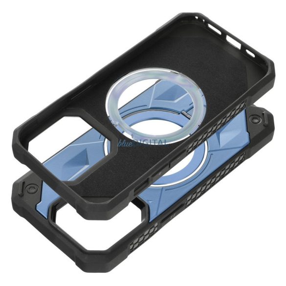 Armor Mag Cover tok Magsafe kompatibilis iPhone 13 / 14 kék