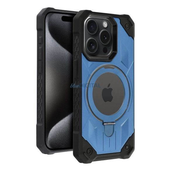 Armor Mag Cover tok MagSafe kompatibilis iPhone 15 PRO kék