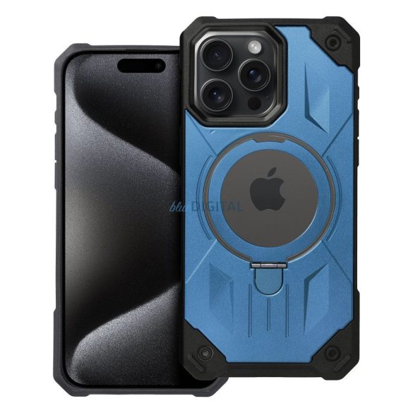 Armor Mag Cover tok MagSafe kompatibilis iPhone 15 PRO MAX kék