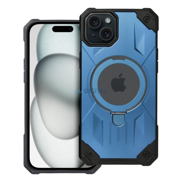 Armor Mag Cover tok MagSafe kompatibilis iPhone 15 PLUS kék