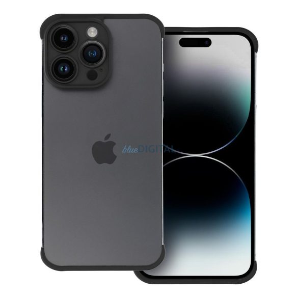 MINI BUMPERS kamera sziget védelem tok iPhone 15 fekete