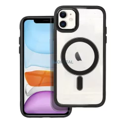   Color Edge Mag Cover tok Magsafe kompatibilis iPhone 11 fekete