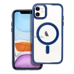   Color Edge Mag Cover tok Magsafe kompatibilis iPhone 11 tengerészkék