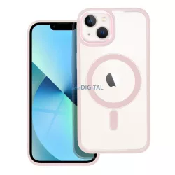   Color Edge Mag Cover tok Magsafe kompatibilis iPhone 13 rózsaszínű