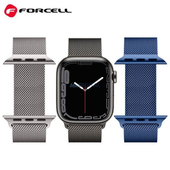 FORCELL F-DESIGN FA03 szíj Apple Watch 42/44/45/49mm kék