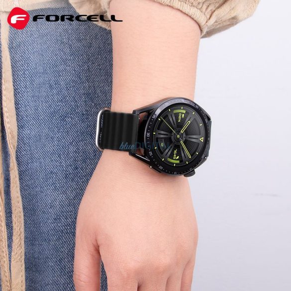 FORCELL F-DESIGN FS01 szíj Samsung Watch 20mm fekete