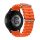 FORCELL F-DESIGN FS01 szíj Samsung Watch 20mm narancssárga